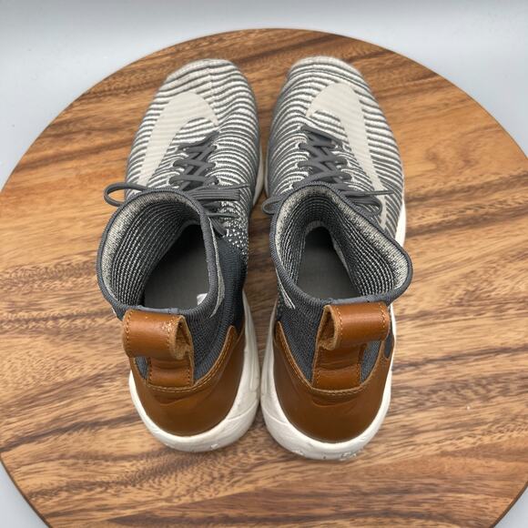 Nike Zoom Mercurial XI Flyknit Shoes Mens 8.5 Gray Running Comfort Sneakers - Picture 5 of 8